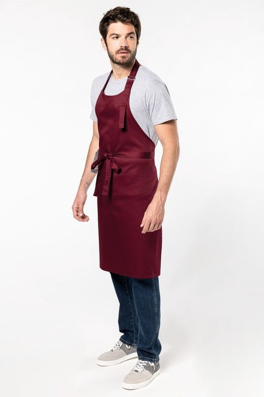 Schürze aus Polyester / Baumwolle ohne Taschen