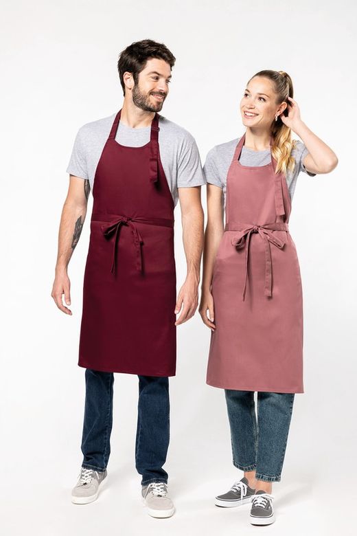 Schürze aus Polyester / Baumwolle ohne Taschen