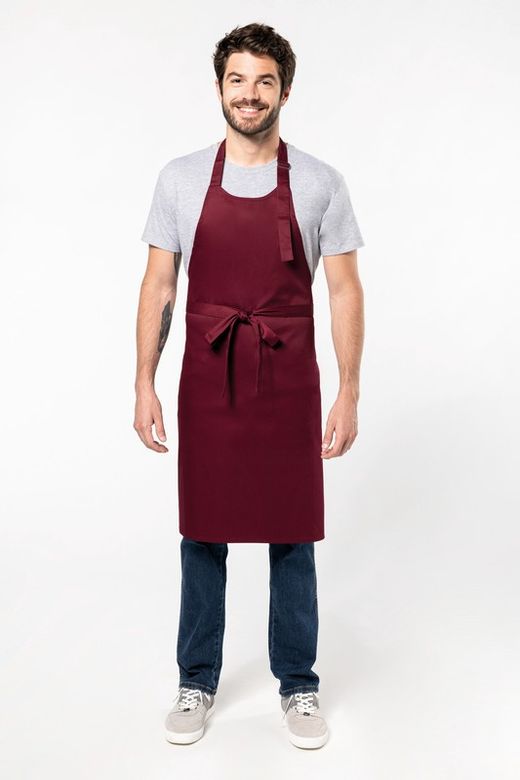 Schürze aus Polyester / Baumwolle ohne Taschen