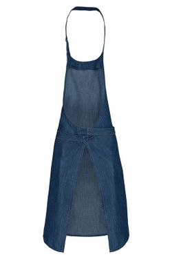 Polyester / cotton apron without pockets
