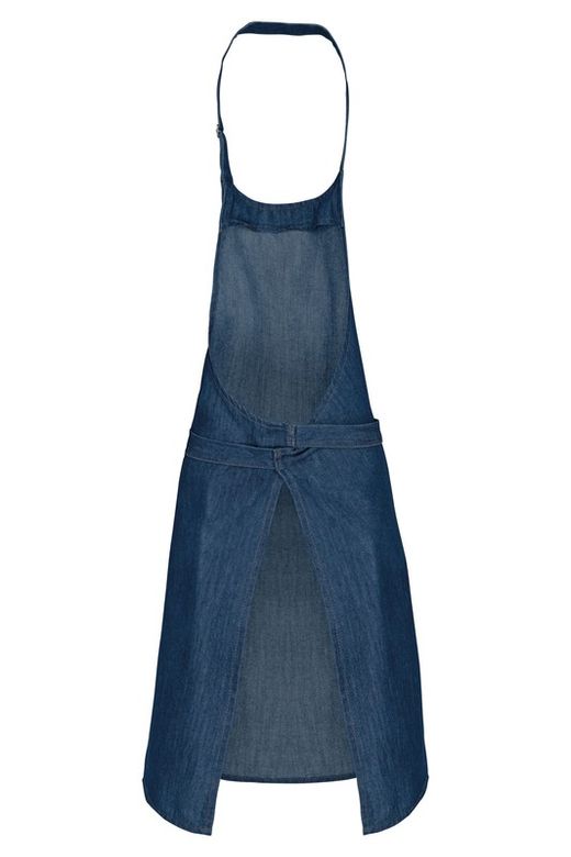 Polyester / cotton apron without pockets
