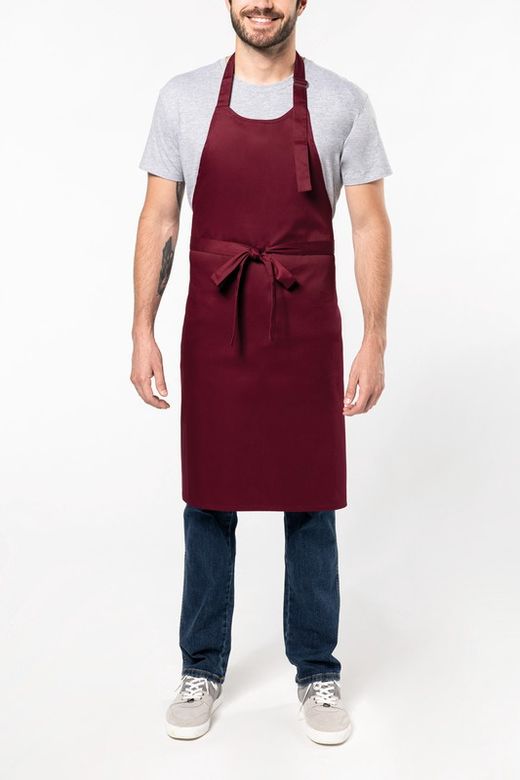 Schürze aus Polyester / Baumwolle ohne Taschen