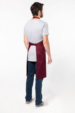 Schürze aus Polyester / Baumwolle ohne Taschen