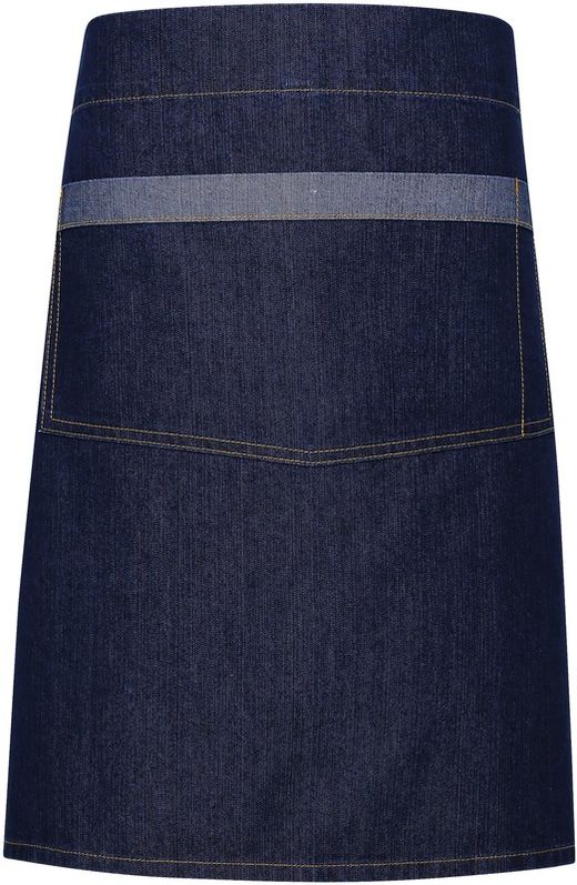 Semi-Long Apron «Denim Domain»