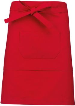 Halblange Schürze aus Polyester / Baumwolle
