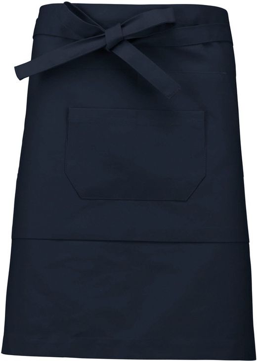 Semi-long polyester / cotton apron