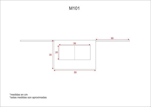Grembiule di tipo francese 35x50 cm con 2 buste marrone