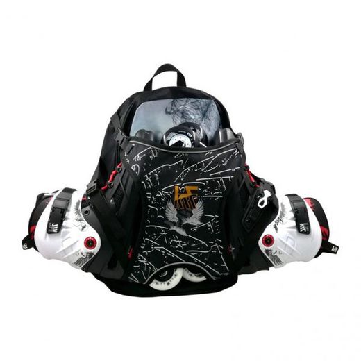 Des krf com. Mochila patines alcatraz - black