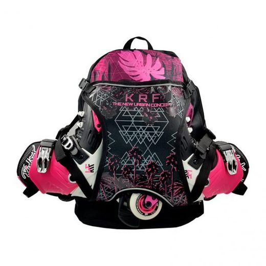 Des krf com. Mochila patines venice-beach pink
