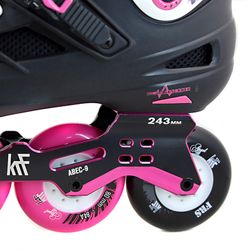 DES KRF PATIN B FRS ANGEL 4x80 ROSA/BLAN/NEGRO