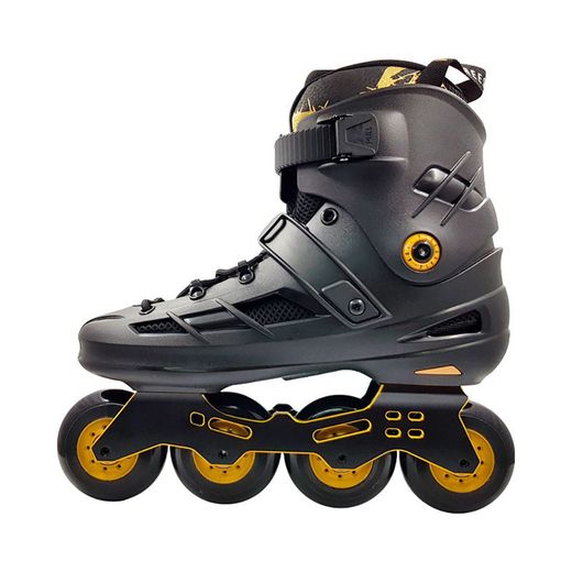DES KRF PATIN B FRS ANGEL 4x80NEW FRAME NEG/ORO