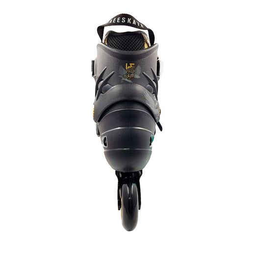 DES KRF PATIN B FRS ANGEL 4x80NEW FRAME NEG/ORO