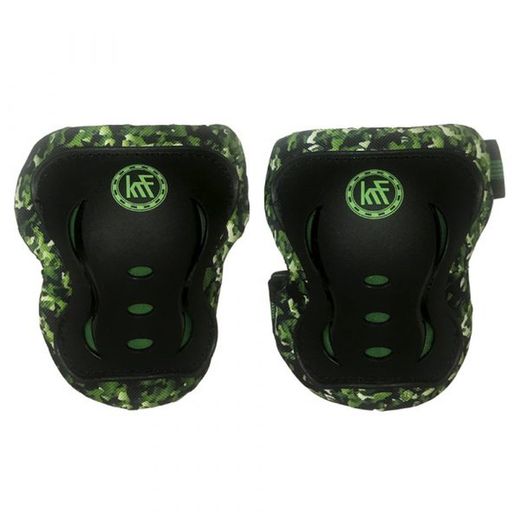 DES KRF PROT. 35 SET PROTEC. JR CAMUFLAJE VERDE
