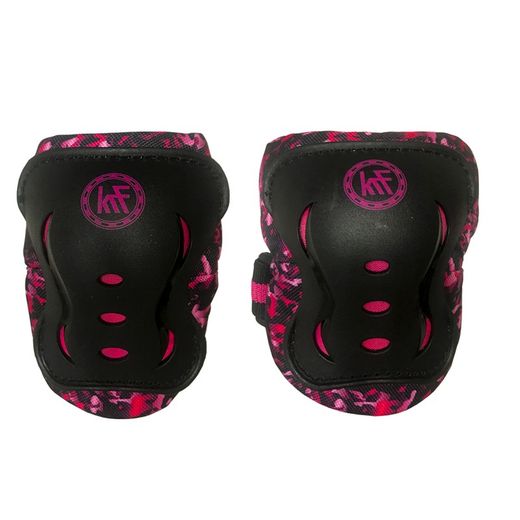 DES KRF PROT. 36 SET PROTEC. JR CAMUFLAJE ROSA