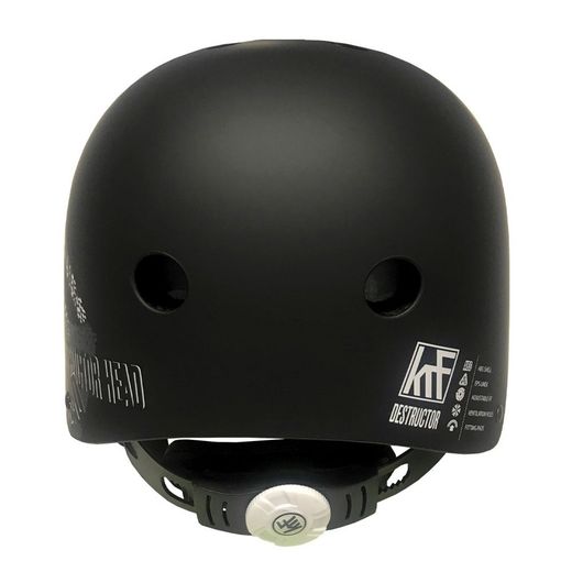DES KRF PROT. HELMET DESTRUCTOR BLACK/WHITE