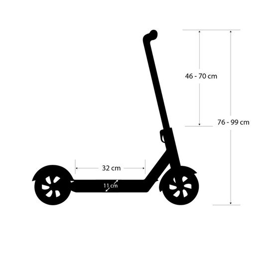 Des krf scooter urban city 145 revolution blue/black
