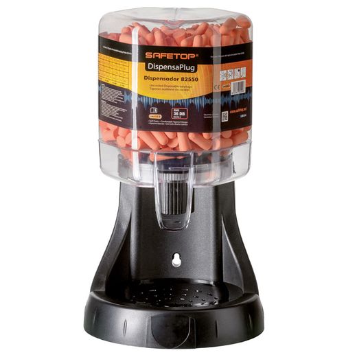 DISPLUG-250, dispensador con 250 pares tapones 37 dB