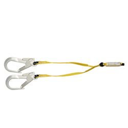 DOBLE CINTA 1,82 m, con absorbedor y 2 mosquetones 80113J