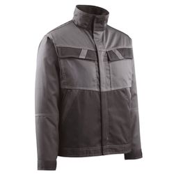 DUBBO, chaqueta ergonómica bicolor gris/negro