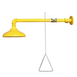 DUCHA DE PARED, amarilla con tirador