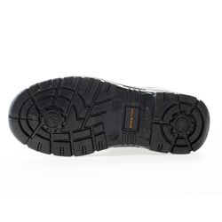 DUMIO, zapato S1P de cuero vacuno negro y cordones