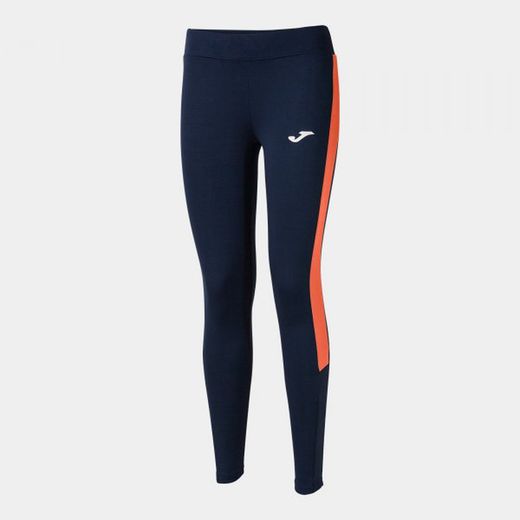 Eco Championship Long Tights Navy Fluor Orange