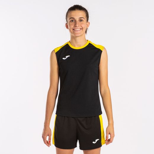 Eco Championship Tank Top Black Yellow