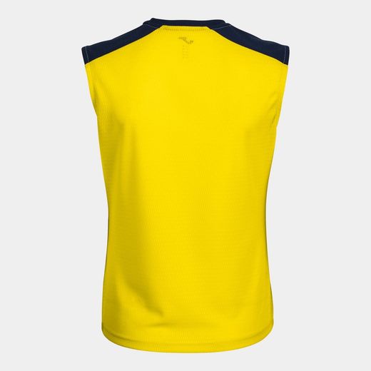 Eco Championship Tank Top Yellow Navy