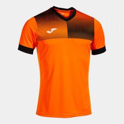 Eco Supernova Short Sleeve T-Shirt Orange Black