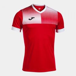 Eco Supernova Short Sleeve T-Shirt Red White