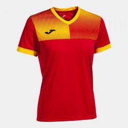 Eco Supernova Short Sleeve T-Shirt Red Yellow