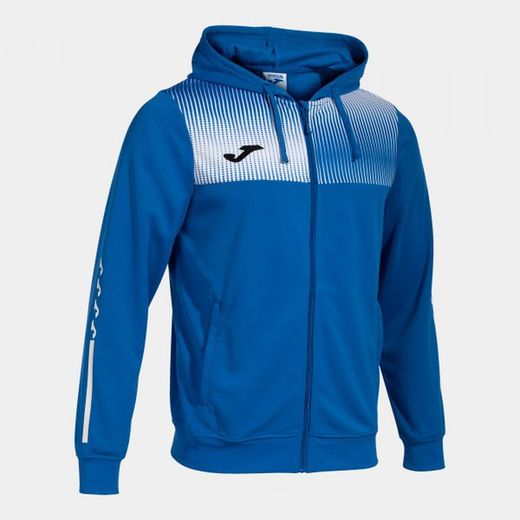 Eco Supernova Zip-Up Hoodie Royal White