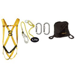 ELBRUS 50 R-PLUS, kit con arnés 80050+ 80108 regulable+80124