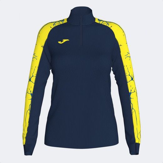 Elite Ix Sweatshirt Navy Fluor Yellow