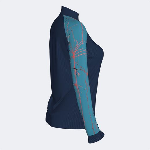 Elite Ix Sweatshirt Navy Turquoise