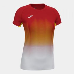 Elite Vii T-Shirt Red-White-Yellow S/S