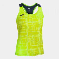 Elite Viii Tank Top Fluor Yellow Navy