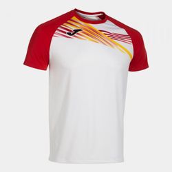 Elite X Short Sleeve T-Shirt White Red