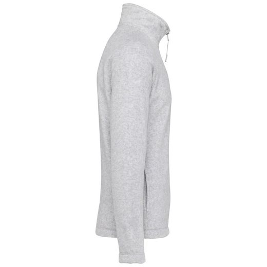 Enzo - Giacca in micropile zip a 1/4