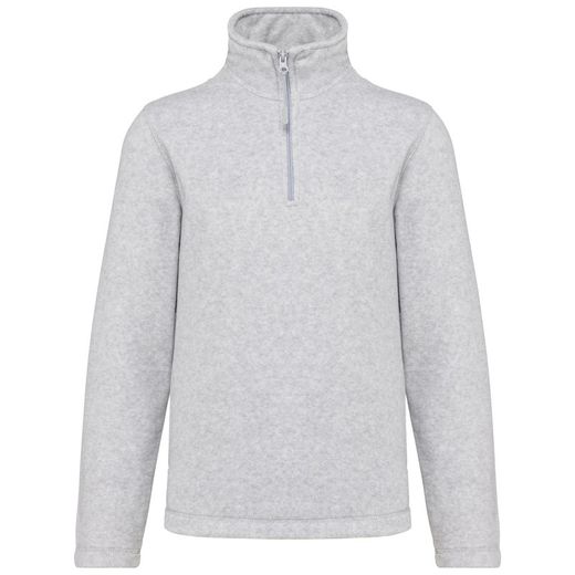 Enzo - Giacca in micropile zip a 1/4