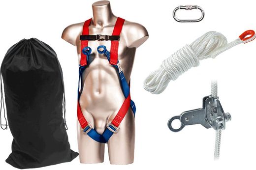 Kit anticaduta scorrevole 10 m