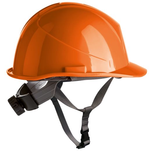 ER SERIES, casco de HDPE con barboquejo y rosca, EN397