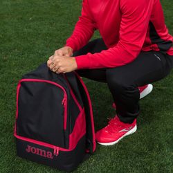 Estadio Iii  Backpack Black Red