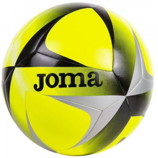 Ballon de football hybride Evolution F.Jaune-Noir Taille 5