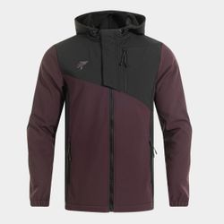 Explorer Soft Shell Burgundy Black
