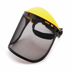 FACY METAL, pantalla facial con visor de malla de acero, 1F