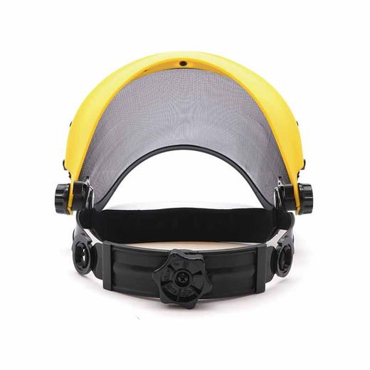 FACY METAL, pantalla facial con visor de malla de acero, 1F