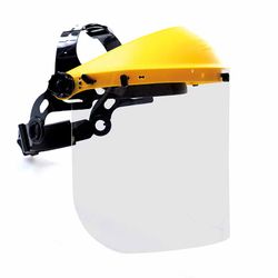 FACY, pantalla facial transparente con visor de 200x395, 1B