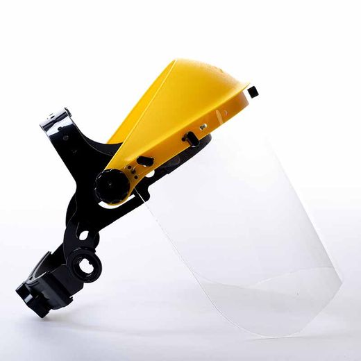 FACY, pantalla facial transparente con visor de 200x395, 1B