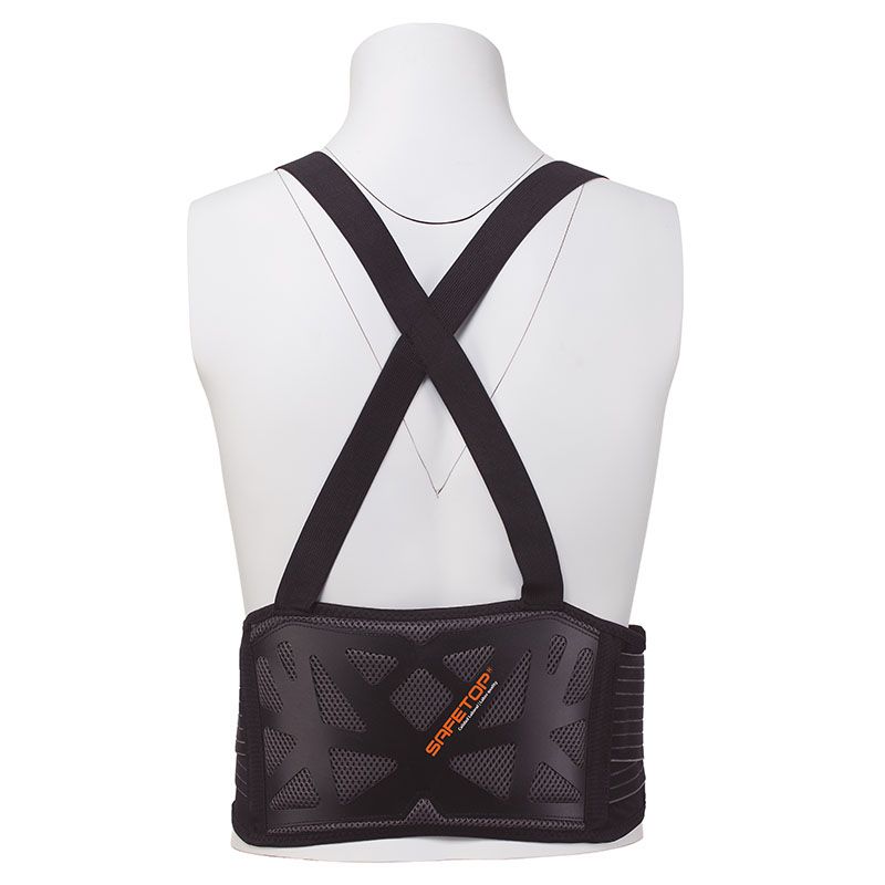 FAJA COMFORT PLUS, lumbar elástica doble, tirantes, velcro --2XL